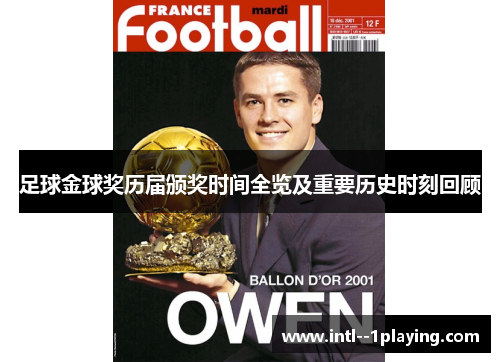 足球金球奖历届颁奖时间全览及重要历史时刻回顾